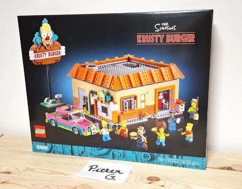 10352 - Lego The Simpsons Krusty Burger - Nieuw & Sealed, Kinderen en Baby's, Speelgoed | Duplo en Lego, Nieuw, Lego, Complete set