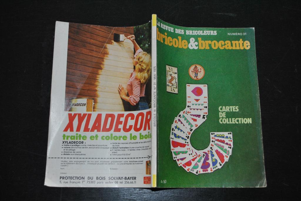 Bricole et brocante Mai 1975 Numéro 31 Cartes de collection, Ophalen of Verzenden, Gebruikt