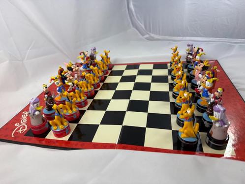 Schaakspel Disney, Hobby en Vrije tijd, Gezelschapsspellen | Bordspellen, Zo goed als nieuw, Een of twee spelers, Ophalen of Verzenden