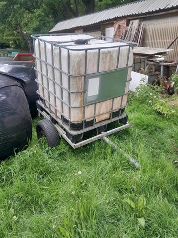Ibc op trekas, 150 litres ou plus, Enlèvement, Utilisé