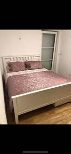 Lit ikea 160 sur 200, Maison & Meubles, Chambre à coucher | Lits, Enlèvement, Utilisé, Deux personnes, 160 cm
