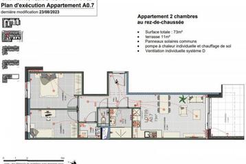 Appartement à vendre à Soignies, 2 chambres, Appartement, 2 pièces