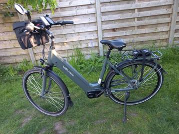 Veloci elektrische fiets met bafang middenmotor, Fietsen en Brommers, Elektrische fietsen, Ophalen, Zo goed als nieuw