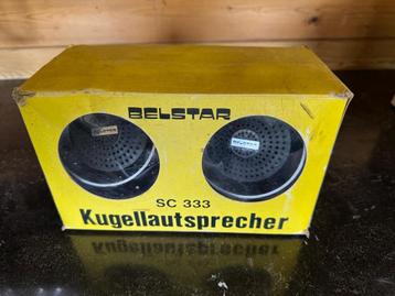 Belstar retro kogelluidsprekers  beschikbaar voor biedingen