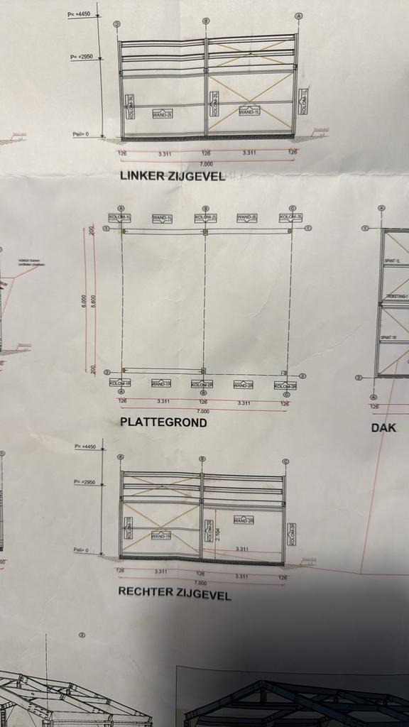 Metalen hangar, Doe-het-zelf en Bouw, Overige Doe-Het-Zelf en Bouw, Nieuw, Ophalen