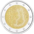 2 euro Finland 2017 UNC Finland onafhankelijk 100 jaar, 2 euro, Ophalen of Verzenden, Finland