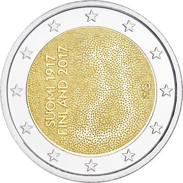 2 euros Finland 2017 UNC Finlande indépendante 100 ans