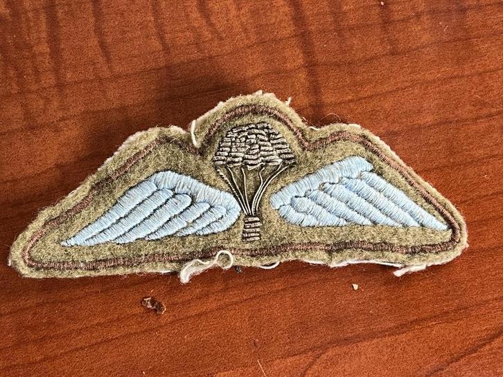 Brits parachutist certificaat, Verzamelen, Militaria | Algemeen, Luchtmacht, Embleem of Badge, Ophalen of Verzenden