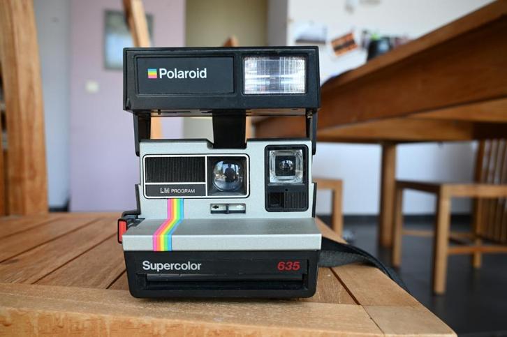 Polaroid Supercolor 635, werkt, Audio, Tv en Foto, Fotocamera's Analoog, Gebruikt, Polaroid, Polaroid, Ophalen of Verzenden