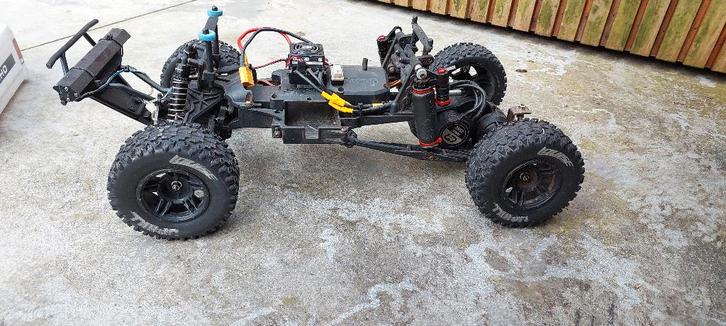 Kyosho outlauw rampage, Hobby en Vrije tijd, Modelauto's | Overige schalen, Gebruikt, Auto, Ophalen