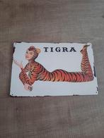 Tigra reclamebord, Verzamelen, Ophalen of Verzenden, Reclamebord