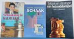 drie schaakboeken, Ophalen of Verzenden, Zo goed als nieuw, Geschikt voor kinderen