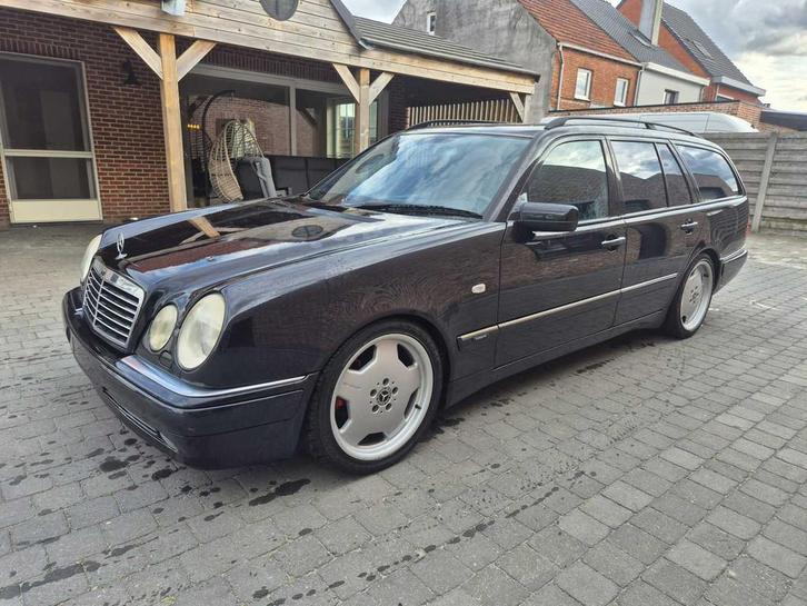 1997 Mercedes-Benz E55 AMG V8 Oldtimer, Auto's, Oldtimers, Bedrijf, Mercedes-Benz, Overige brandstoffen, Overige carrosserie