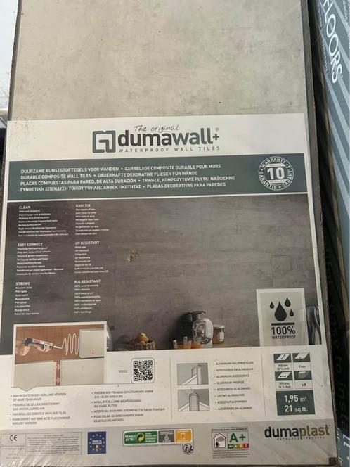 Dumaplast wandpanelen NIEUW, Doe-het-zelf en Bouw, Platen en Panelen, Nieuw, Overige materialen, Minder dan 20 mm, Ophalen