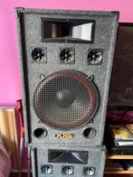 2 luidsprekers, Audio, Tv en Foto, Luidsprekerboxen, Ophalen, Gebruikt, 120 watt of meer, Overige merken
