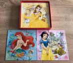 3 puzzels van Disney prinsessen, Gebruikt, Ophalen