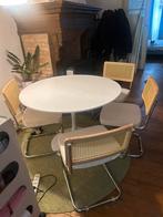 Table et chaises a vendre style retro, Maison & Meubles, Enlèvement, Comme neuf