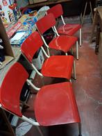 4 vintage stoelen., Huis en Inrichting, Stoelen, Ophalen, Zo goed als nieuw