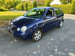 Volkswagen Polo 1.4 Essance jaar 2004, Auto's, Voorwielaandrijving, 4 zetels, 4 cilinders, Blauw