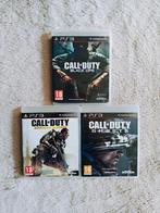 Lot 3 ps3 Call of Duty-spellen, Games en Spelcomputers, Ophalen of Verzenden, Zo goed als nieuw, Vechten