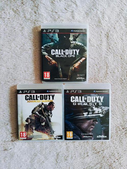 Lot 3 ps3 Call of Duty-spellen, Games en Spelcomputers, Games | Sony PlayStation 3, Zo goed als nieuw, Vechten, Ophalen of Verzenden