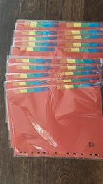 Papieren tussenschotten A4 formaat, 10 stuks, 12 tabs, Ophalen, Nieuw