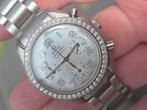 Omega Speedmaster automatic factory briljanten bezel m.o.p, Handtassen en Accessoires, Horloges | Heren, Ophalen of Verzenden