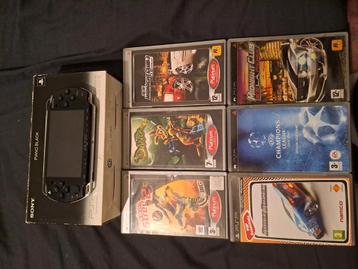 psp + 6 games