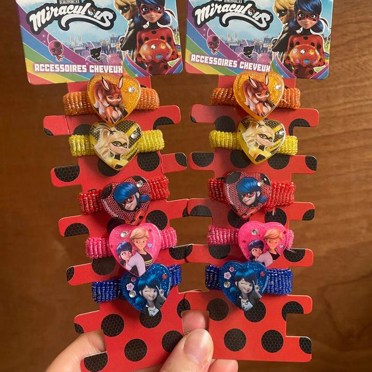 Heroez Miraculous haaraccessoires, Handtassen en Accessoires, Uiterlijk | Haarverzorging, Zo goed als nieuw, Overige typen, Ophalen of Verzenden