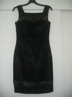Feestelijke jurk maar 34, Kleding | Dames, Ophalen of Verzenden, Zo goed als nieuw, Maat 34 (XS) of kleiner, Zwart