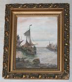 A van Dorst - Schilderij aquarelle, Antiek en Kunst, Ophalen of Verzenden
