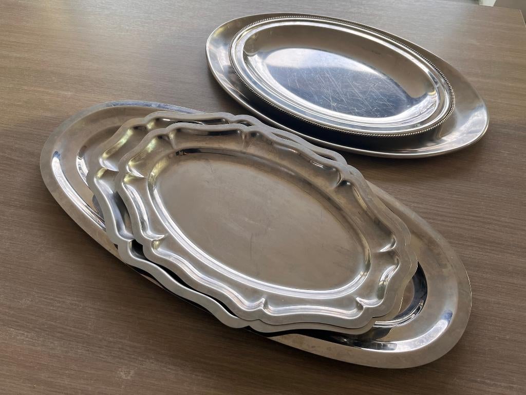 Serveerschalen RVS, Enlèvement, Utilisé, Autres styles, Balance ou Balances