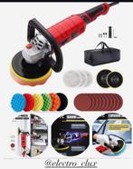 Professionele Polijstmachine incl Volledig Set  Opbergtas!, Ophalen of Verzenden