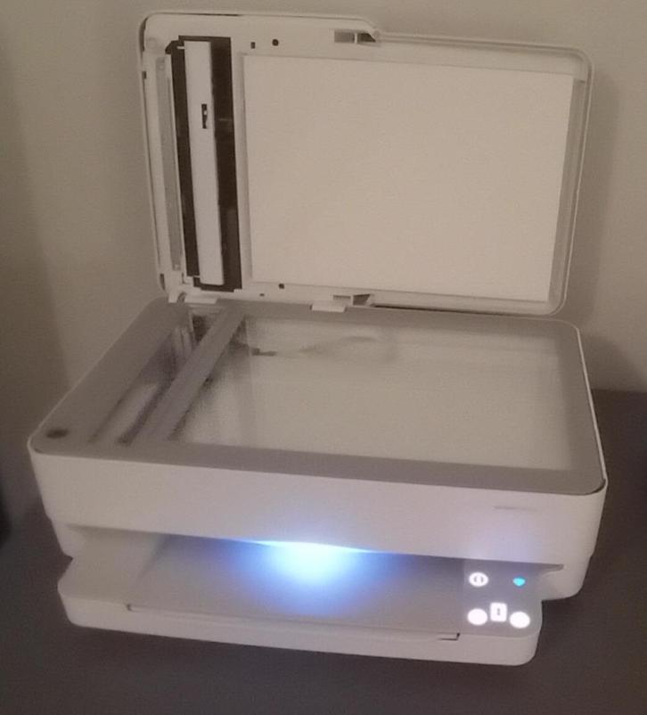 HP PRINTER ENVY 6432, Computers en Software, Printers, Zo goed als nieuw, Printer, Inkjetprinter, Faxen, Kleur printen, Kopieren