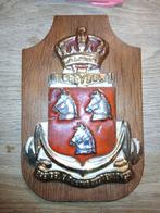 Crest FN ZM en gres Breydel ex Zinnia, Envoi, Marine