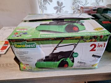  Scarificateur/Émousseur électrique Florabest FLV 1200 Neuf beschikbaar voor biedingen