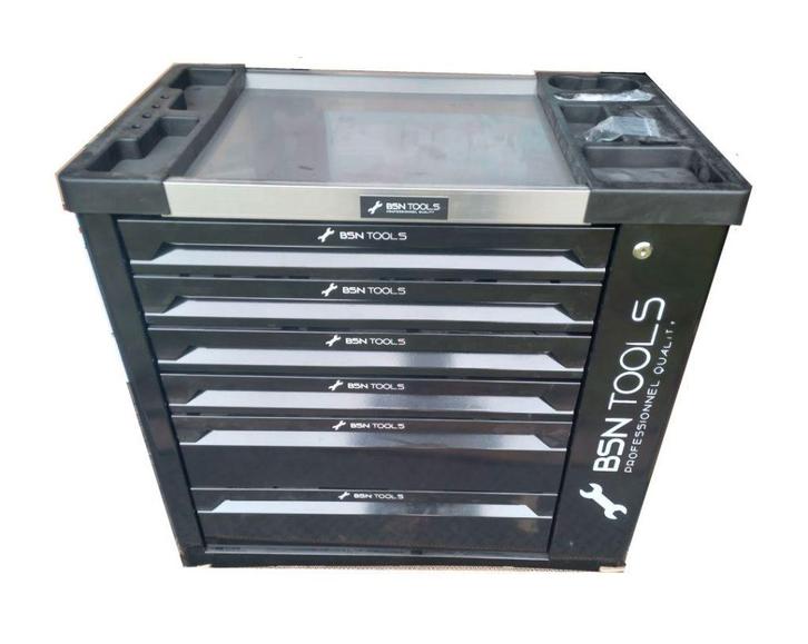 Nouveau Model 2026 Servante d'atelier Pro 6 Tiroirs + Outils, Auto diversen, Autogereedschap, Nieuw, Ophalen