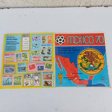 ALBUM PANINI MEXICO 70 1970 INTERNATIONALE VERSIE WORLD CUP beschikbaar voor biedingen