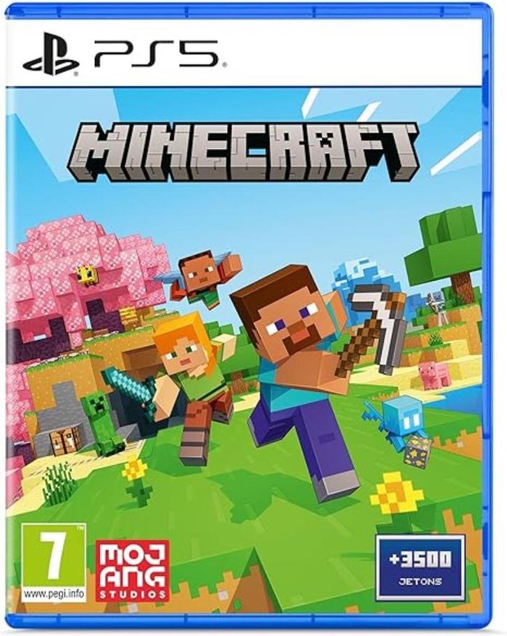 Minecraft  PS5 Version française GRATIS LEVERING, Games en Spelcomputers, Games | Sony PlayStation 5, Nieuw, Ophalen of Verzenden