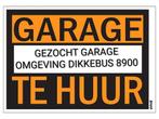 GARAGE GEZOCHT 8900, Auto diversen, Autostaanplaatsen en Garages