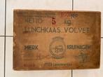 Zeer oude doos. Frico. Kruiwagen. 5 kg lunchkaas volvet, Antiek en Kunst, Ophalen of Verzenden
