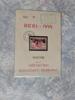 Postzegel Timbre post Rex Degrelle Luik Liège Oorlog Front, Verzenden, Gestempeld