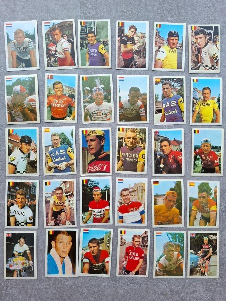 Wielrenners 1967 - Maple leaf, Verzamelen, Sportartikelen en Voetbal, Zo goed als nieuw, Spelerskaart, Ophalen of Verzenden