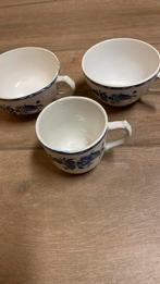 3 verschillende tassen Boch grand bouquet, Antiek en Kunst, Ophalen of Verzenden