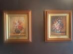 2 schilderijen op canvas van C. Pila, Antiek en Kunst, Ophalen of Verzenden
