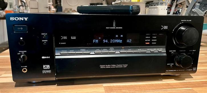 Sony QS AV Receiver STR-DB870, TV, Hi-fi & Vidéo, Amplificateurs & Ampli-syntoniseurs, Utilisé, 5.1, 60 à 120 watts, Sony, Enlèvement