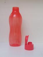 Tupperware EcoPlus - Fles - 1 Liter - Rood, Nieuw, Ophalen of Verzenden