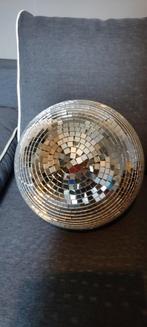 ensemble boule à facettes avec moteur et projecteur, Ophalen of Verzenden, Zo goed als nieuw