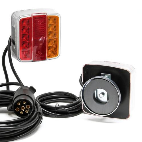 Verlichtingsset voor aanhanger / caravan | Magnetisch | LED, Auto diversen, Auto-accessoires, Nieuw, Verzenden