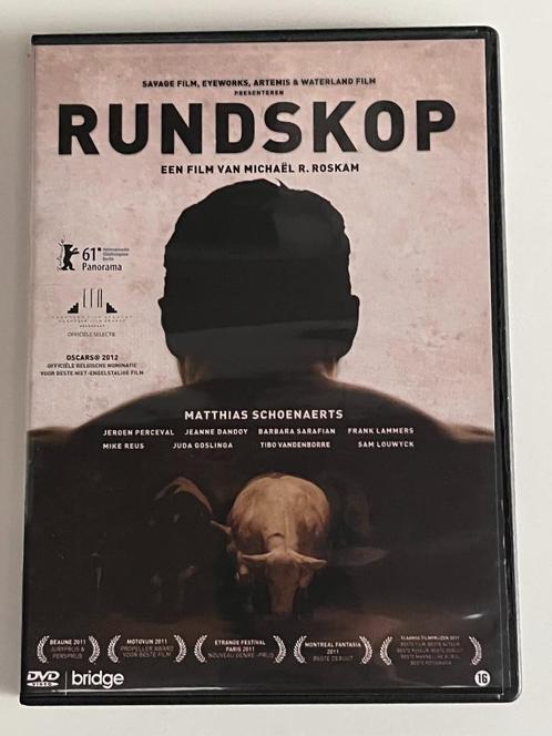 Rundskop DVD NL Matthias Schoenaerts, Cd's en Dvd's, Dvd's | Nederlandstalig, Zo goed als nieuw, Verzenden